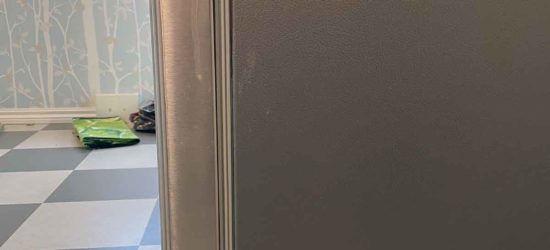 Samsung French Door (side-by-side) jääkaappi rikkinäisenä